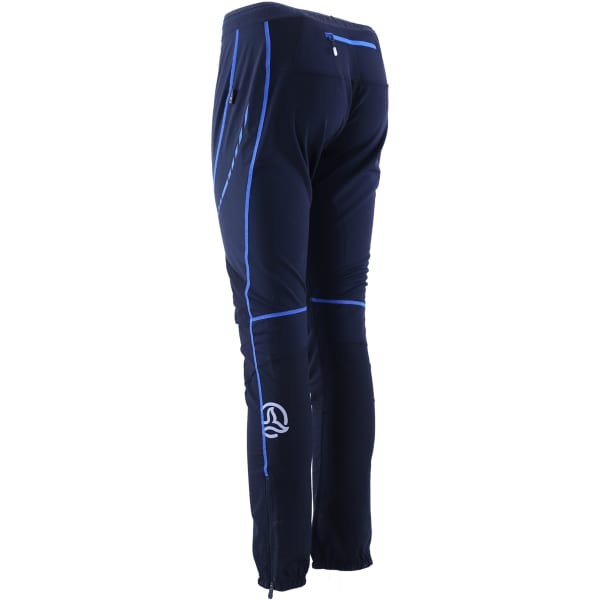 Pantalon ski de randonnée TERNUA STOWE PANT W BLACK/MEDITERANEEN