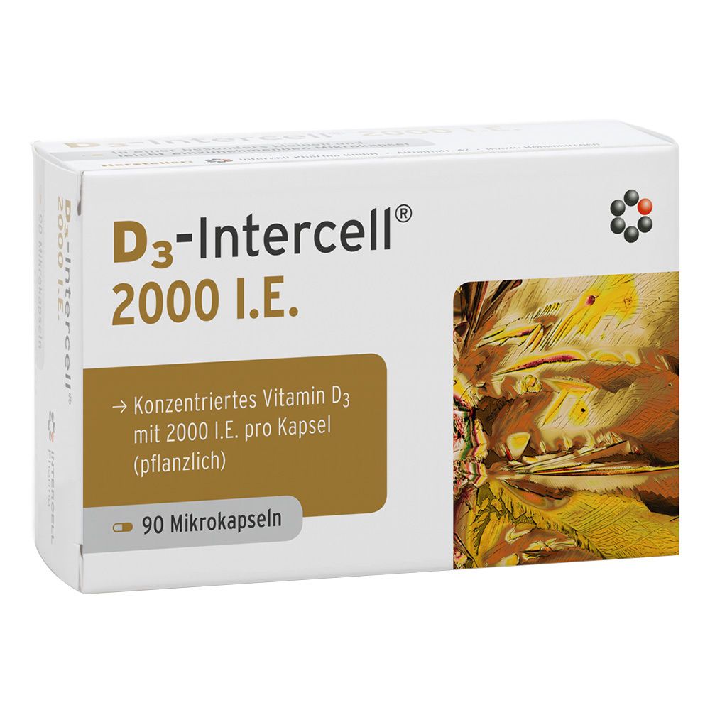 D3-INTERCELL 2.000 I.E. Kapseln