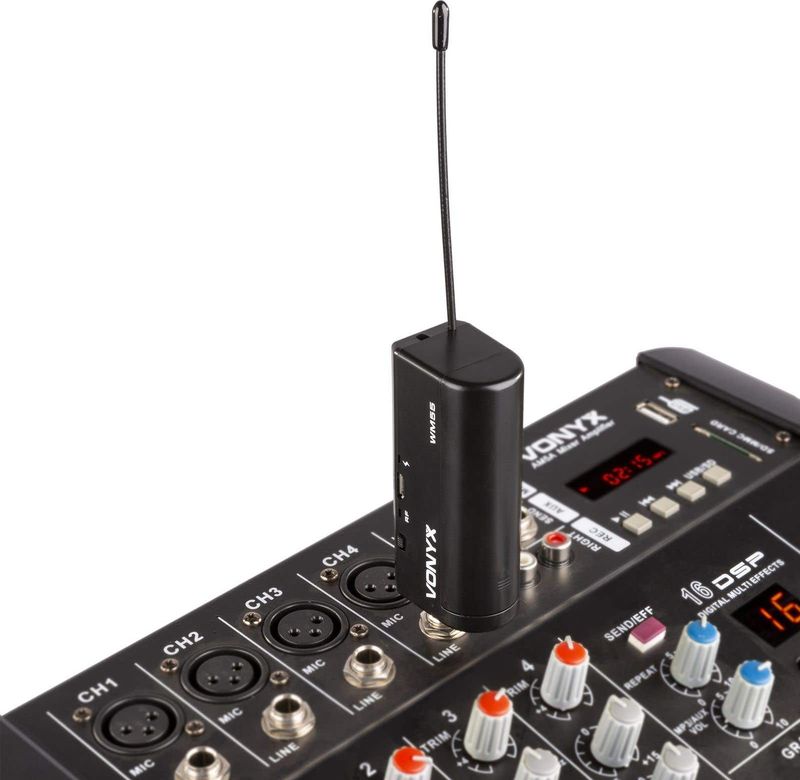 Vonyx WM552 Draadloze Microfoon Set - 2 Microfoons - JBL Compatibel