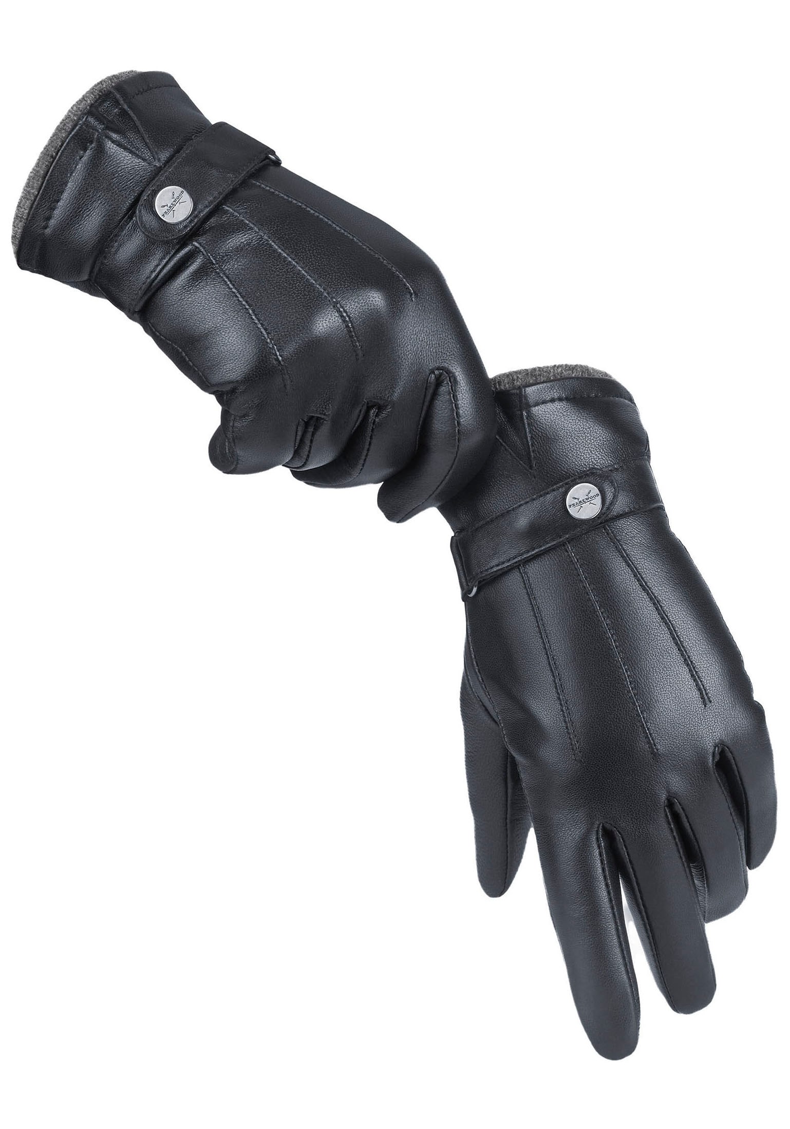 PEARLWOOD Lederhandschuhe , Touchscreen proofed - mit 10 Fingern bedienbar
