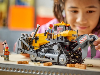 LEGO Gele bulldozer (60466)