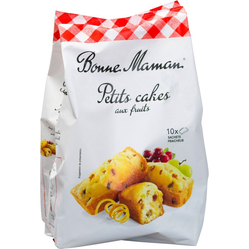 Petits cakes aux fruits Bonne Maman  - Sachet de 300 g
