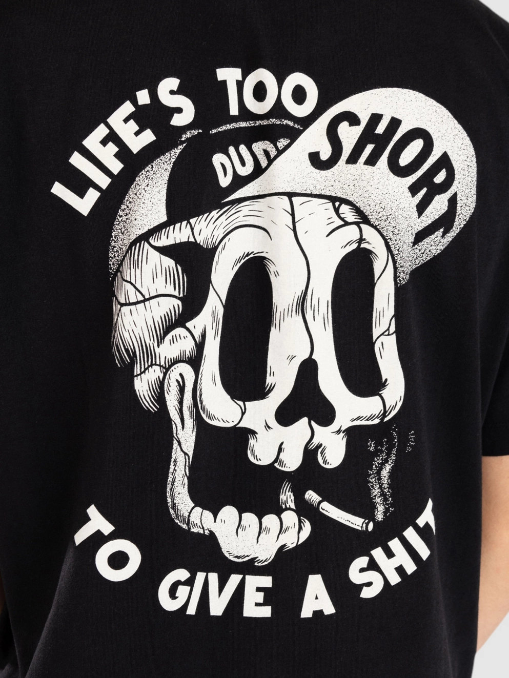 The Dudes Too Short Smokes T-Shirt black