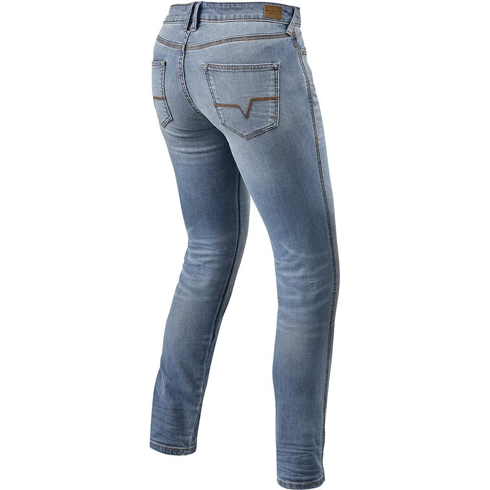 Rev'it - Jean femme Shelby Ladies SK L30 Bleu Clair