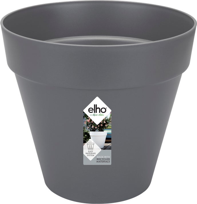 Elho bloempot Loft Urban antraciet D 19,3 H 17,5 cm