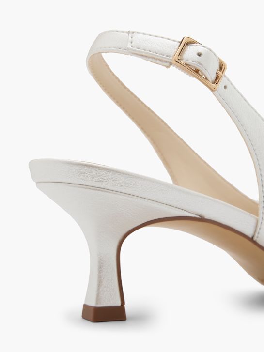 Catwalk Slingpumps Weiss