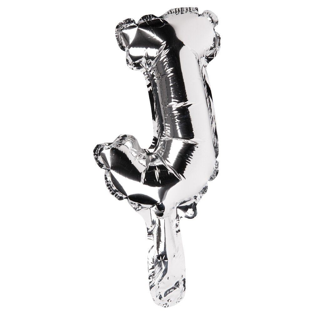 Ballon JOYEUX ANNIVERSAIRE en aluminium doré/argenté