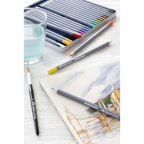 FABER-CASTELL Goldfaber Aqua, Aquarellstift im Metalletui