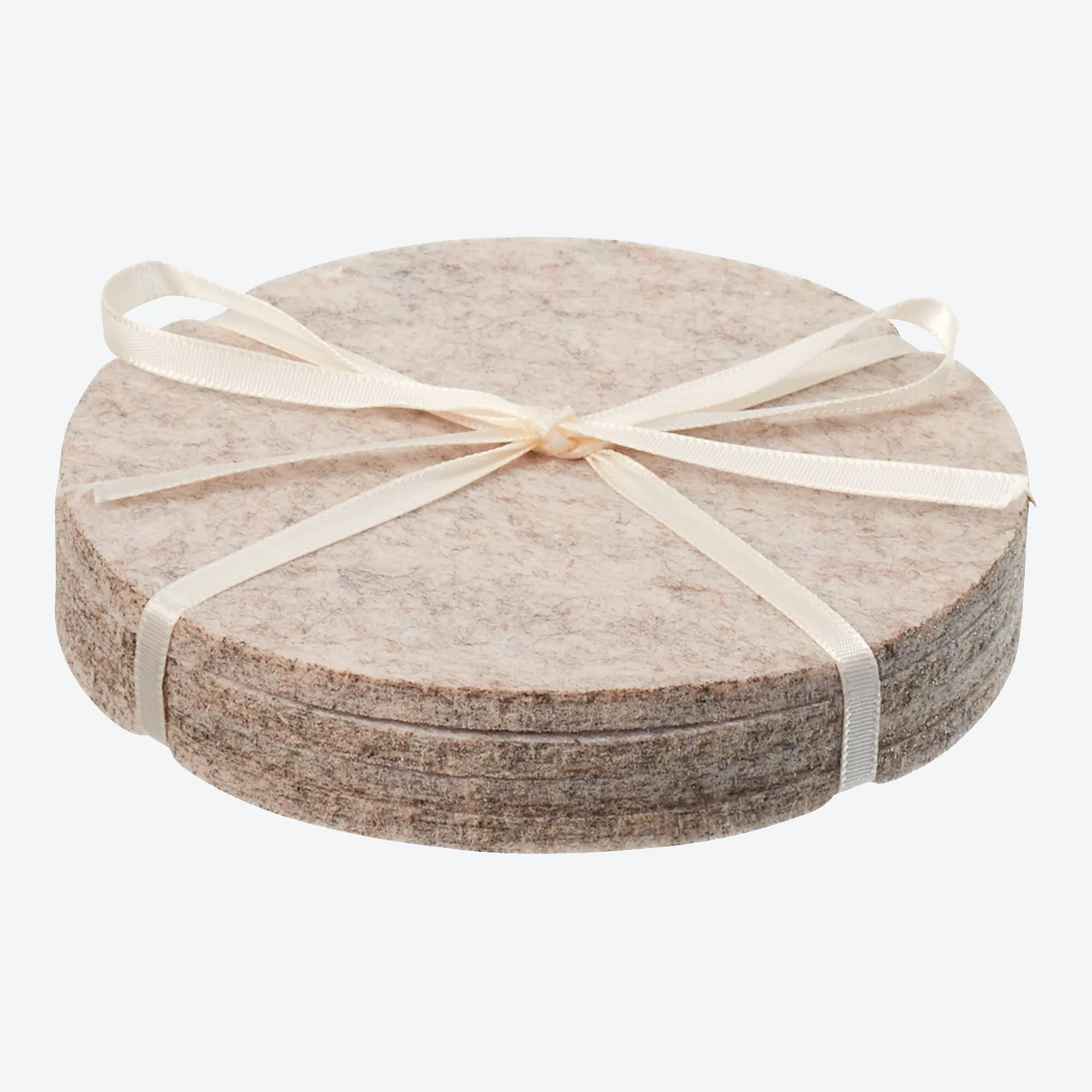Untersetzer aus Filz, 4er-Pack, Ø ca. 12cm