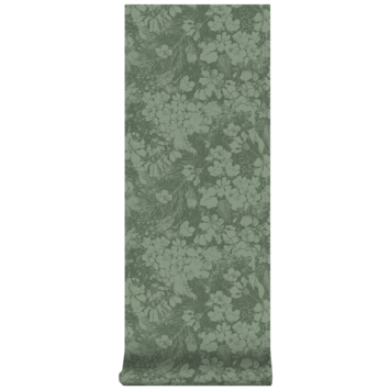 Vliesbehang Arts & Craft groen (dessin 118130)