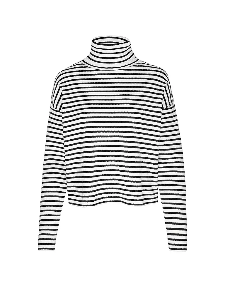 S.OLIVER Rollkragenpullover schwarz
