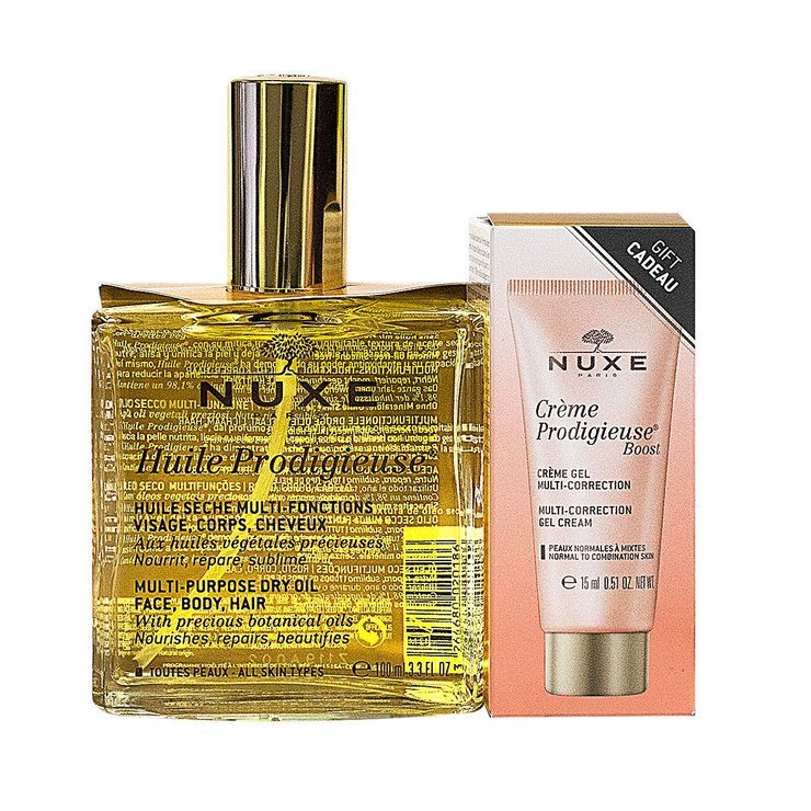 Huile prodigieuse 100ml + crème 15ml offerte