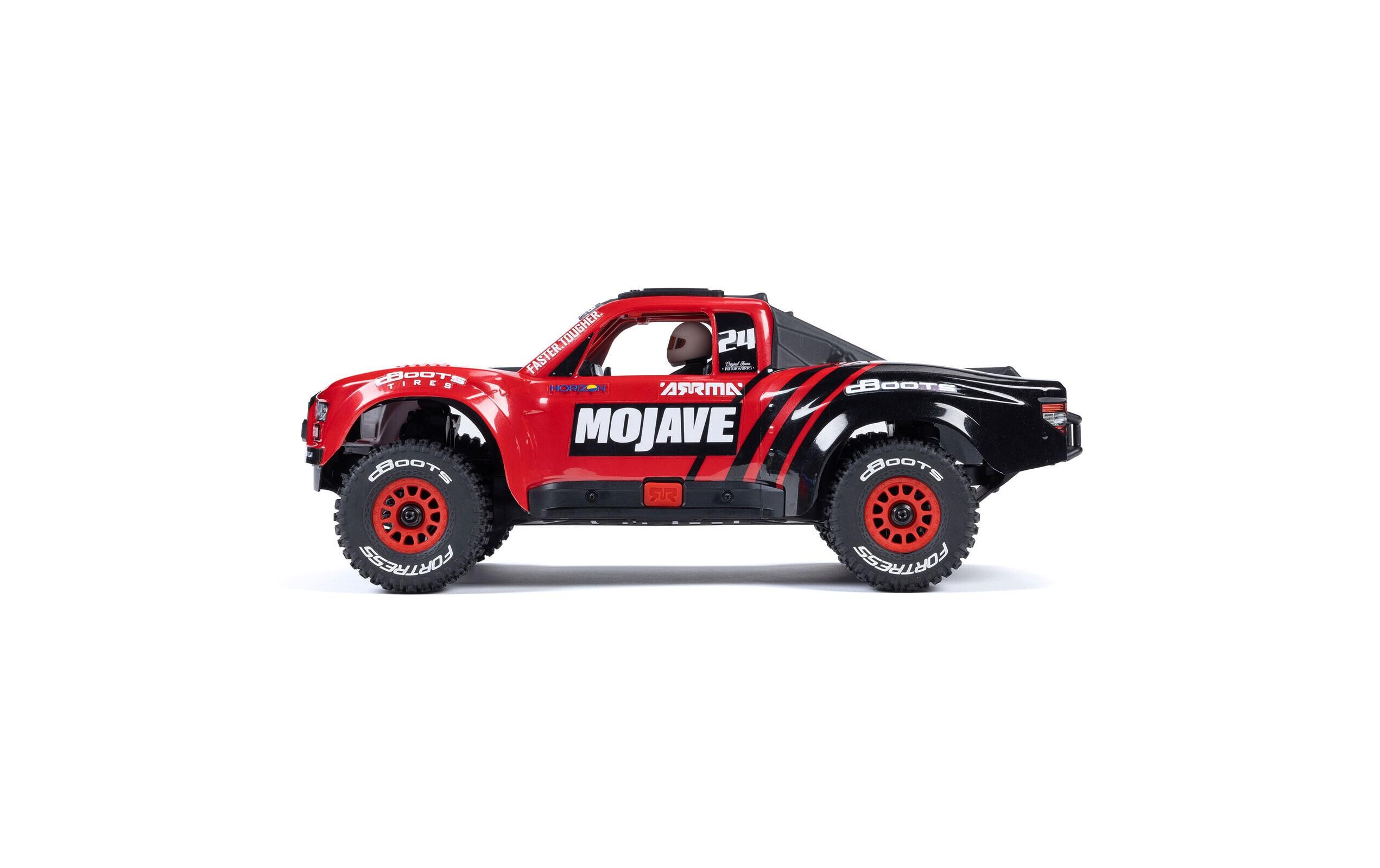 Desert Truck Mojave Grom Mega 380 Rot, RTR, 1:18<br>Robuster 4wd mini RC Trophytruck mit Spektrum Technik