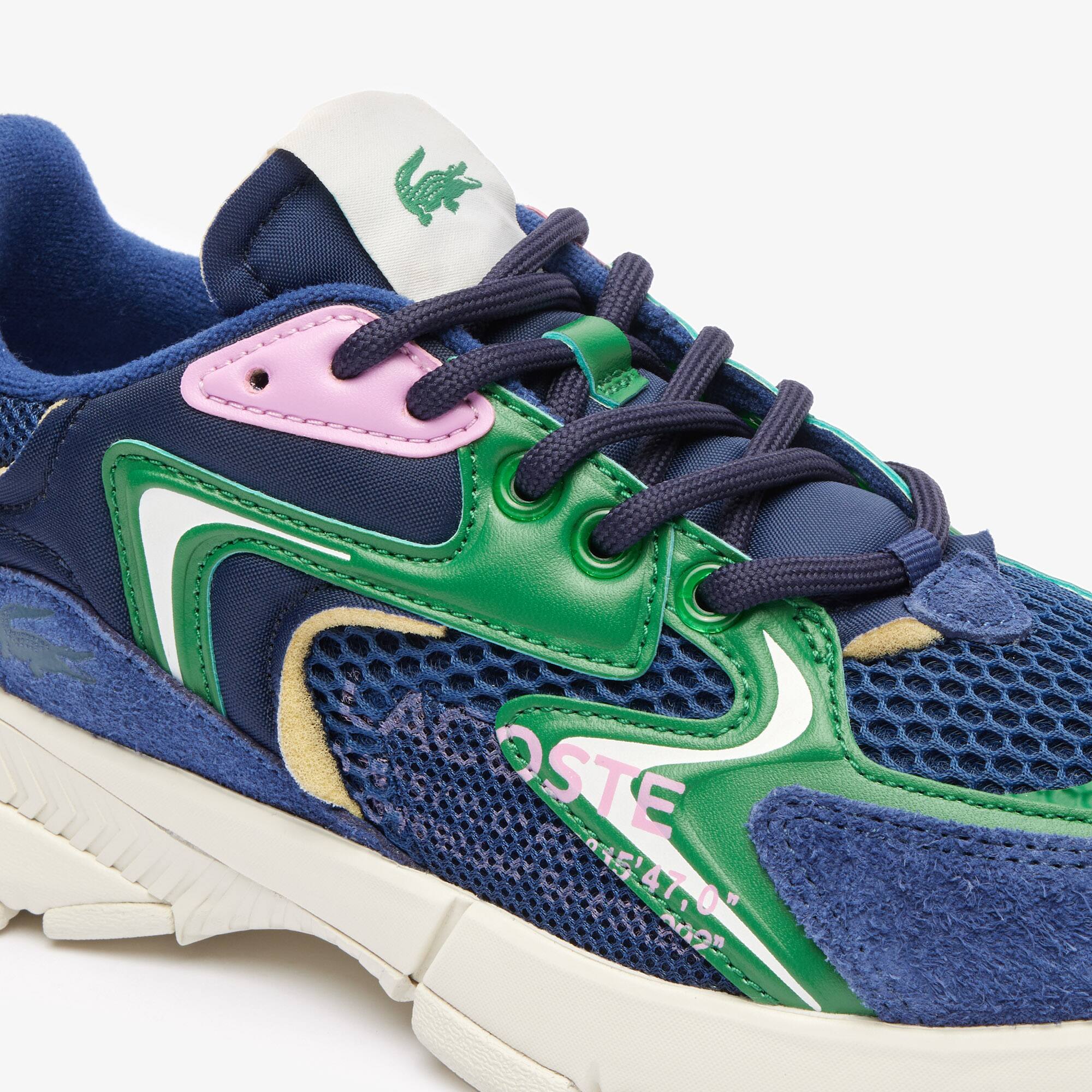 Chaussures L003 Neo femme Sneakers - Bleu - Lacoste - Femme