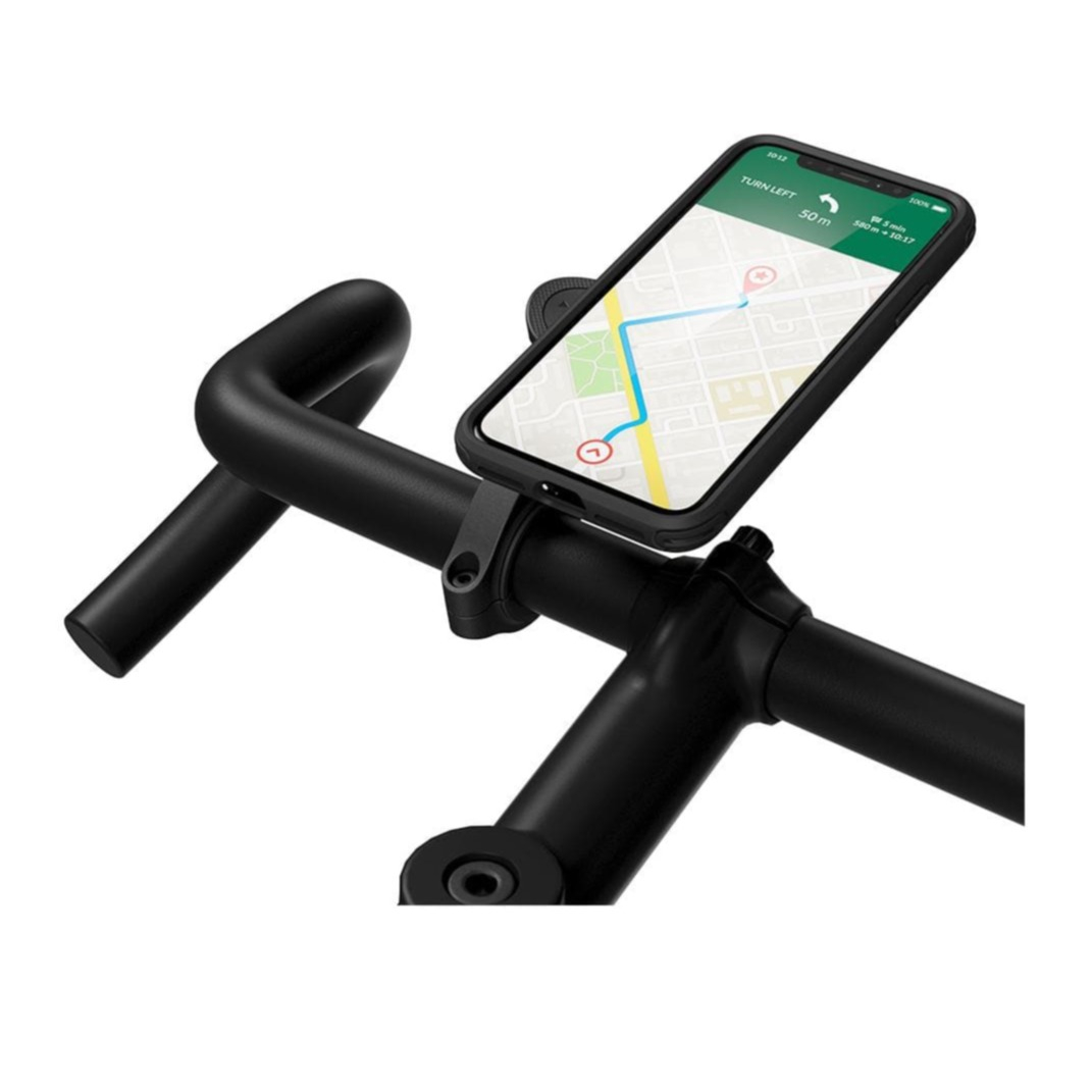Gearlock MF100 Out Front Bike Mount Universal 360° Grad Fahrrad Velo Halterung mit Sicherungsverschluss (000MP25056) - Schwarz