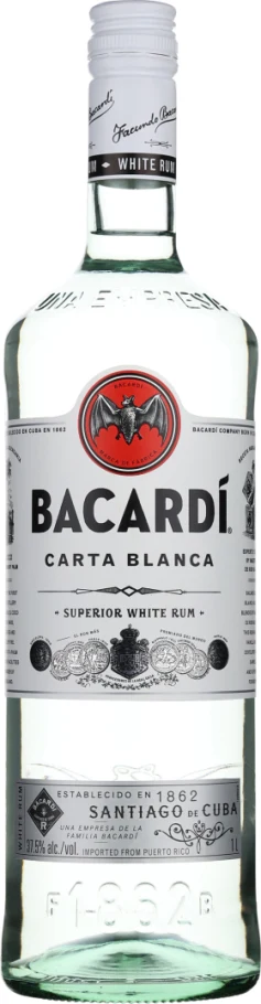 BACARDI CARTA BLANCA 1LTR