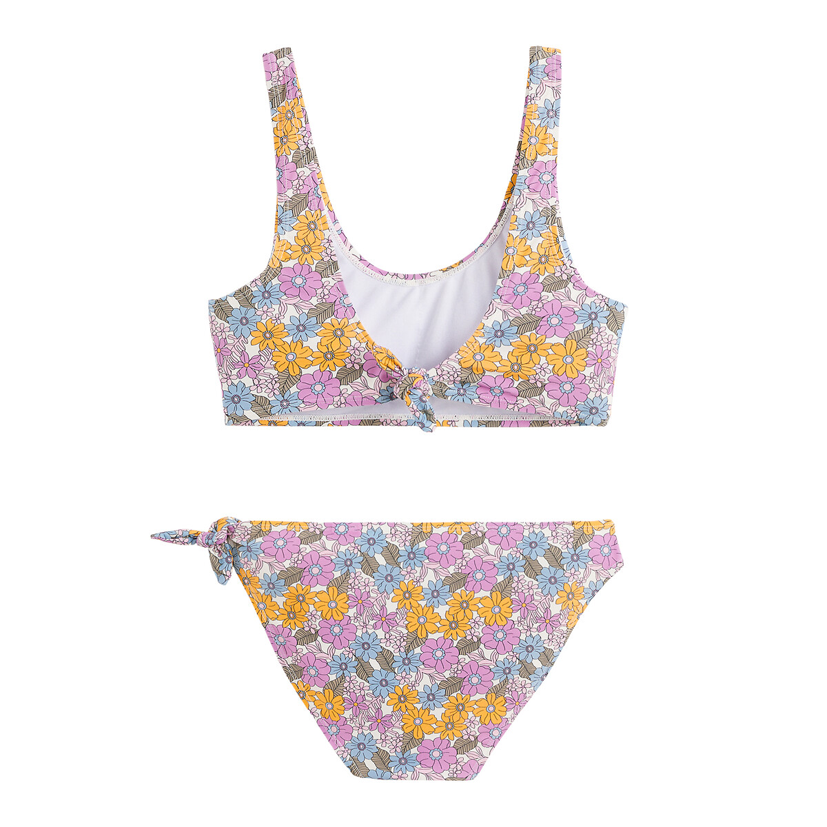 COLEÇÕES LA REDOUTE<br>Biquíni estampado floral, 2 peças