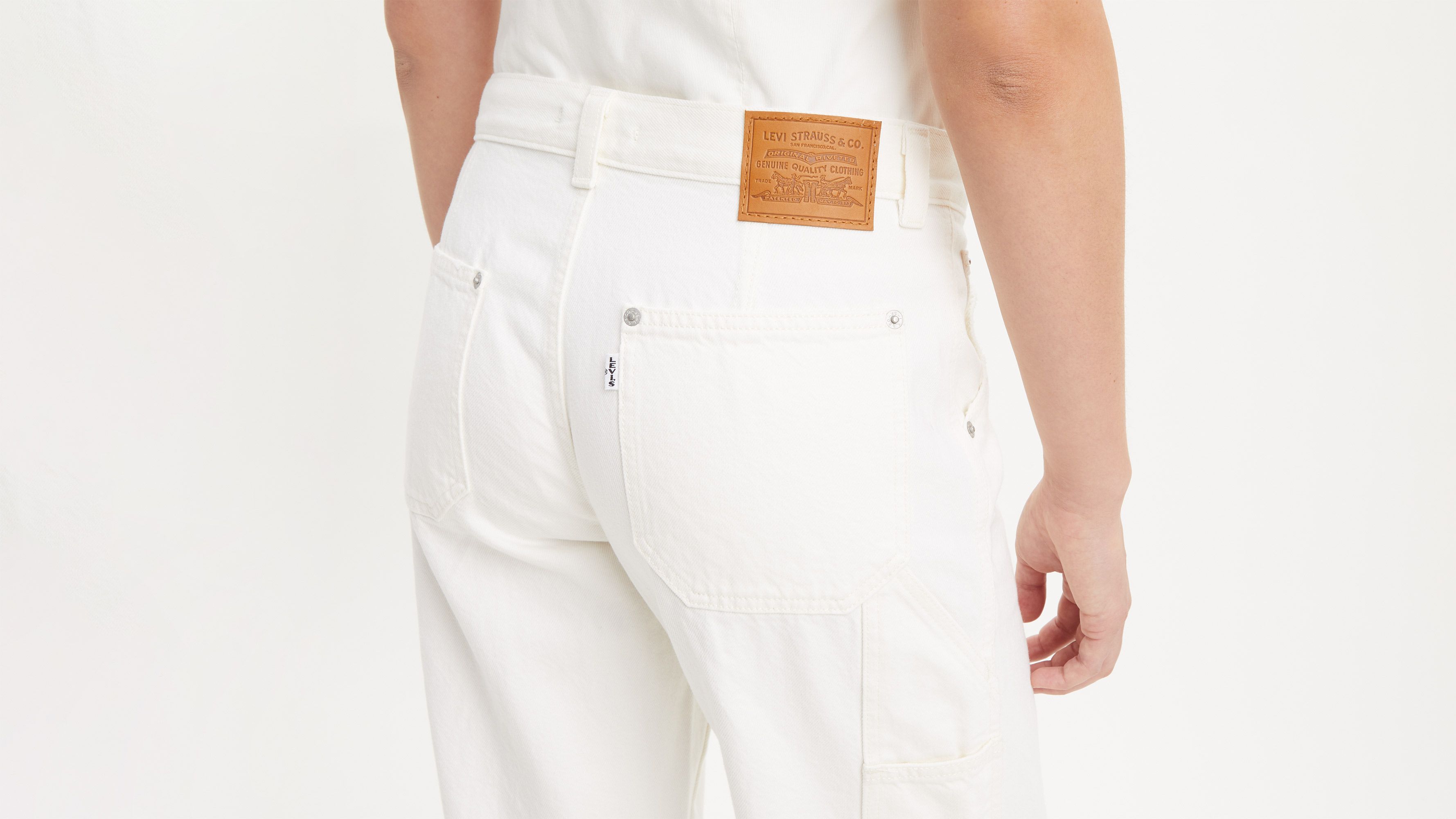Pantalon Utilitaire Dad - White Rinse - Marron