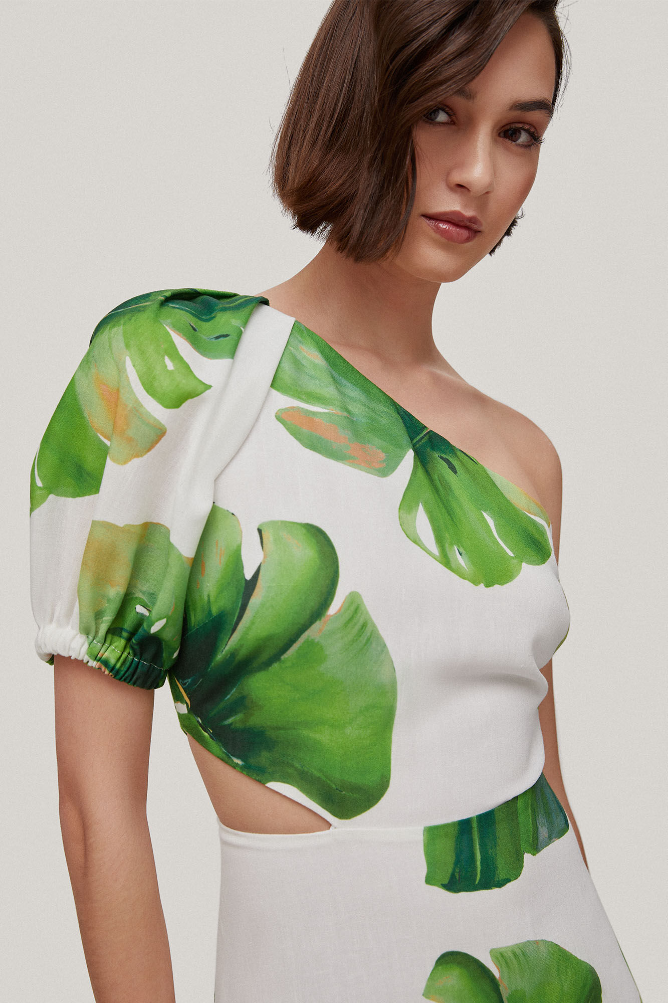 Incluindo: Vestido assimétrico com recortes - Verde