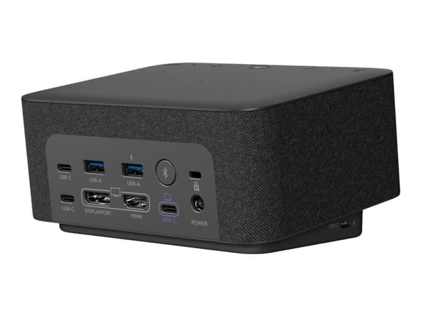 Logitech Logi Dock for UC - Dokkingstasjon - USB-C - HDMI, DP - Bluetooth - for Room Solution Large