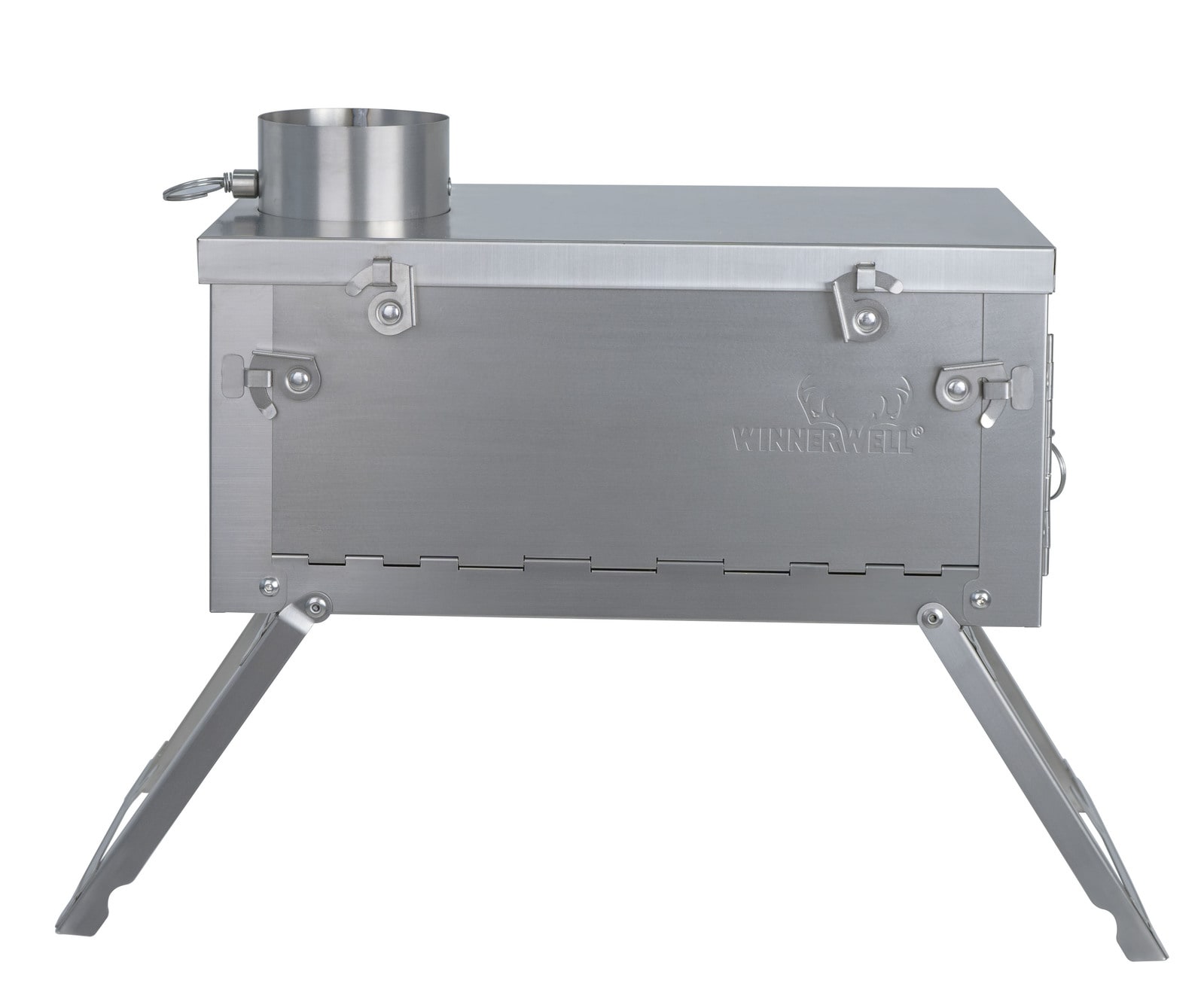 Winnerwell Fastfold Plus Titanium<br>Superlett og pakkbar lavvo-ovn