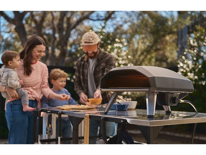 Ooni Pizza Ovens Pizzaofen Koda 2 / schwarz Gasbetriebener Outdoor-Pizzaofen