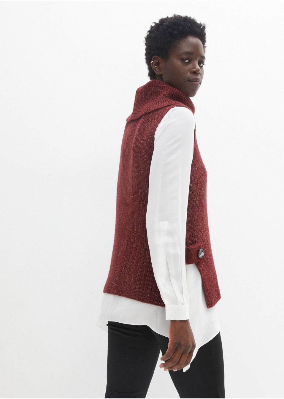 Pull sans manches