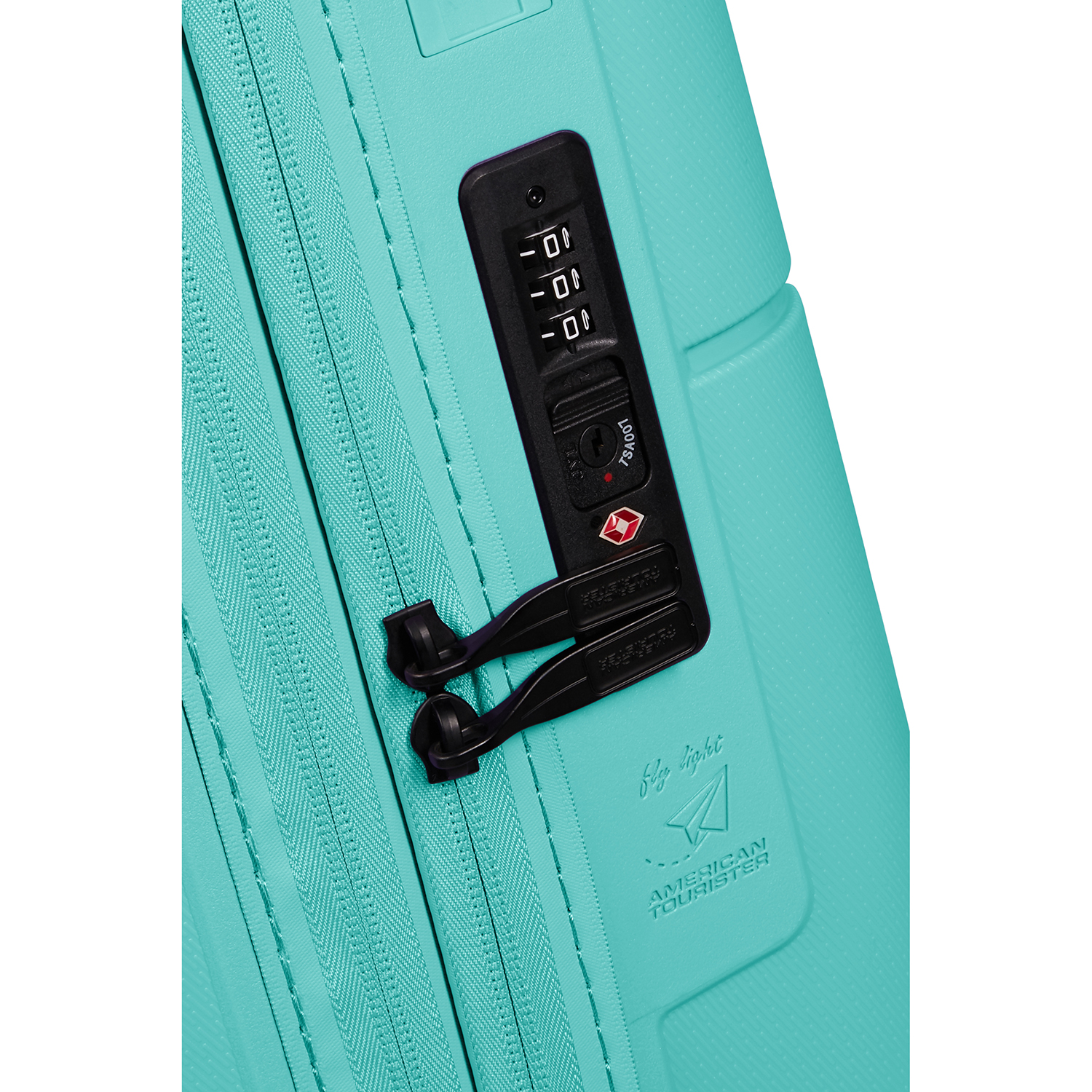 American Tourister Dashpop Spinner 55 Exp aqua sky