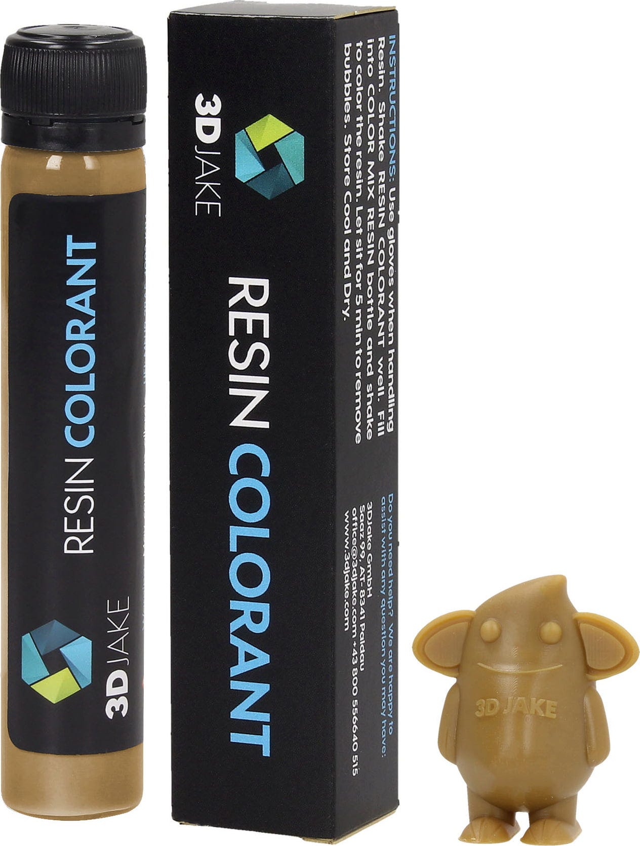 3DJAKE  Resin Colorant Ackergelb, 25 g    Resin Farbstoff in Ackergelb