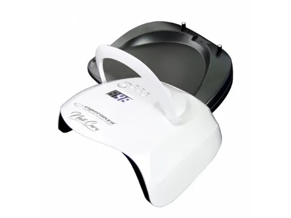 Esperanza UV LED Diamond nail lamp hybrid varnish white (EBN007)
