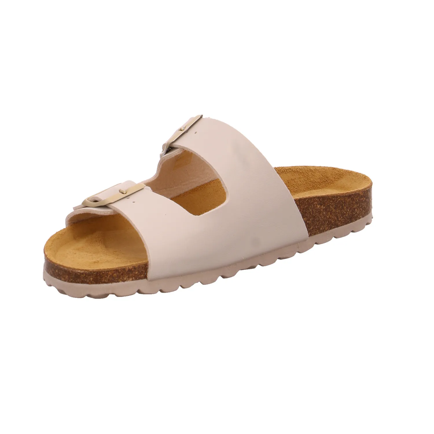 BIOLife Bio-Fussbett Beige Lederimitat  mit Lederfussbett