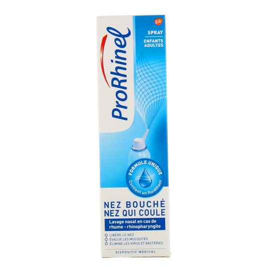 Spray lavage nasal Prorhinel - Nez bouché