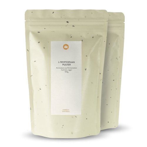 Sunday Natural Products  L-Tryptophan Pulver