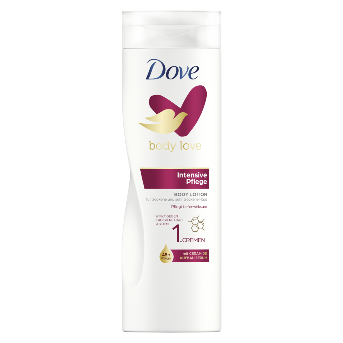 DOVE Body Lotion<br>400 ml, Flasche, Lotion, Intensive Pflege