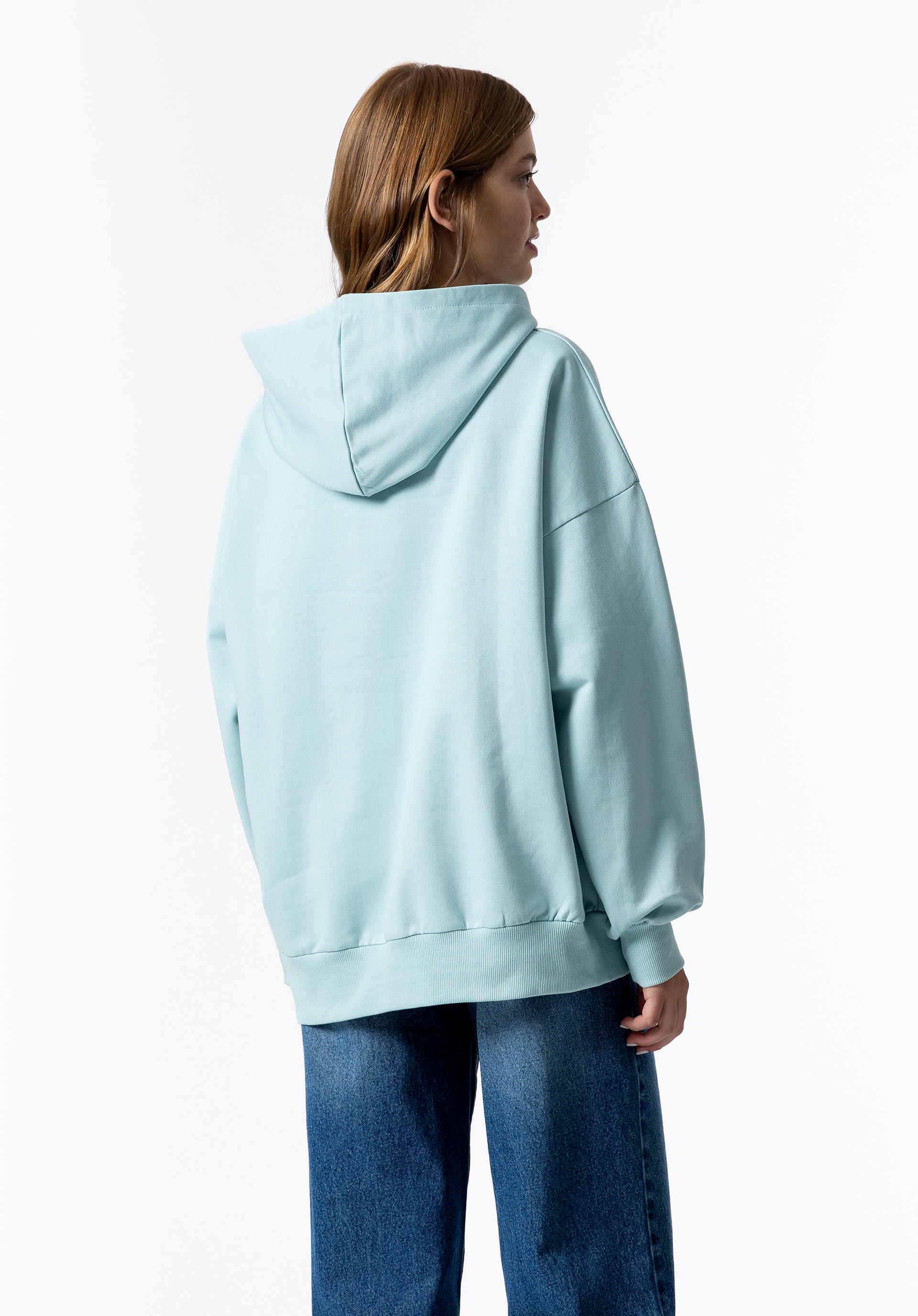 Hoodie com Estampado Frontal