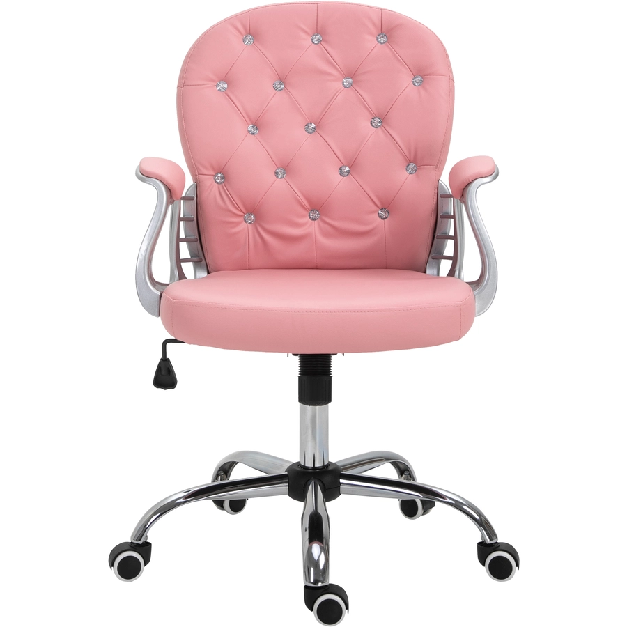 Vinsetto Drehstuhl im eleganten Design rosa