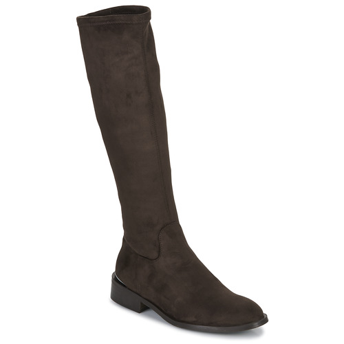 JB Martin - AMOUR - TOILE SUEDE STRETCH EBENE