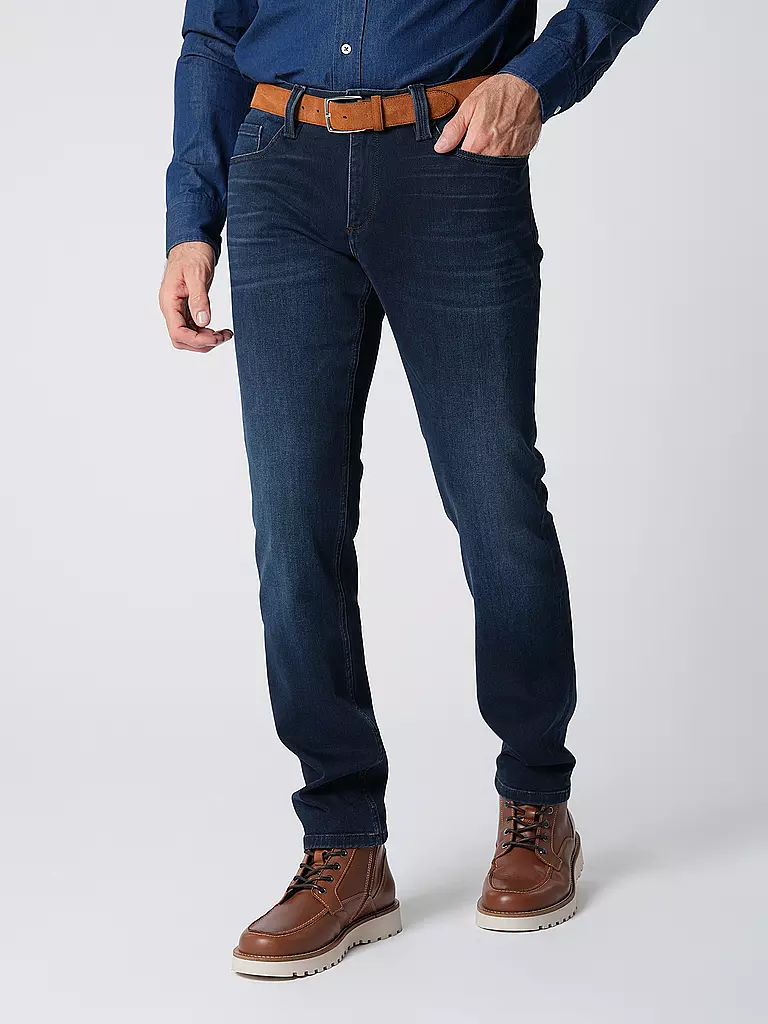 ALBERTO Jeans Straight Fit PIPE  dunkelblau
