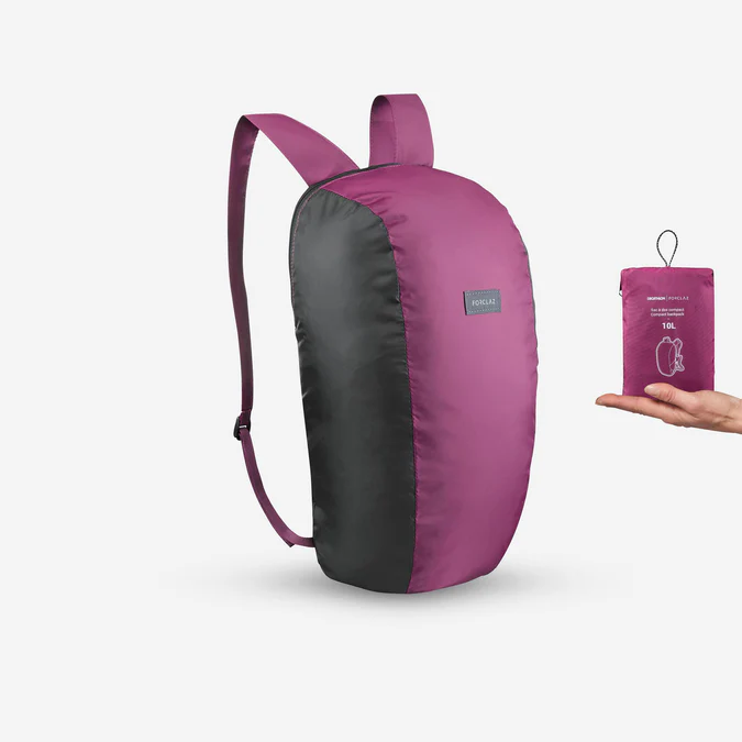 Decathlon Forclaz - Mochila Forclaz Ultra-Compacta de 10 litros