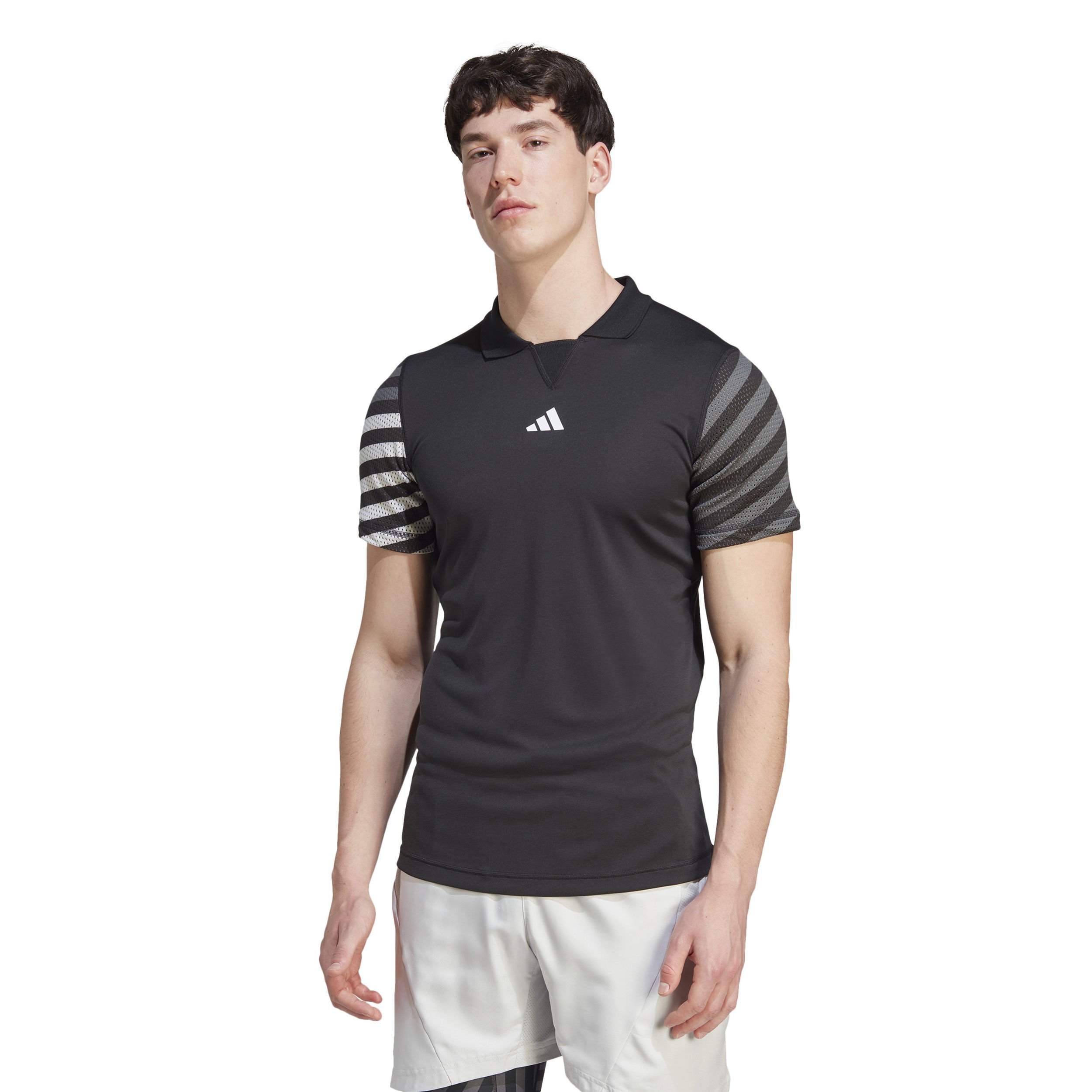 adidas FLFT Pro Polo Hommes - Noir , Multicouleur