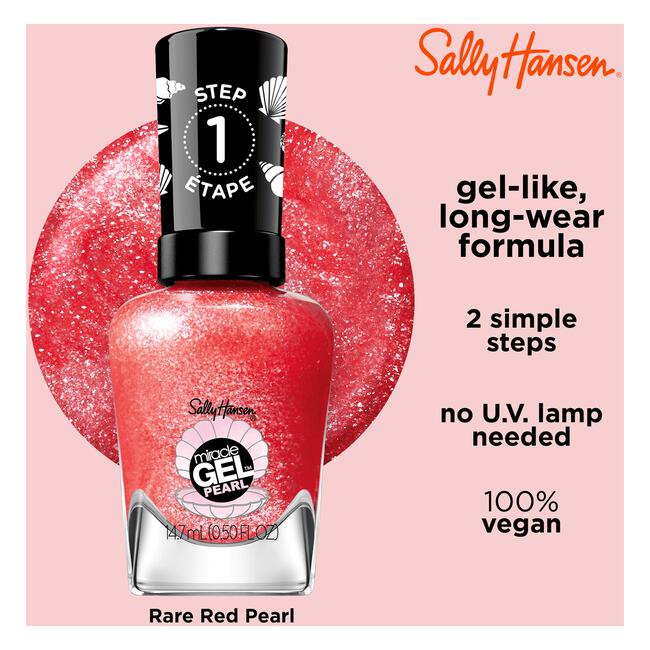 Sally Hansen Miracle Gel Nagellak 907 Rare Red Pearl​ 14.7 ML