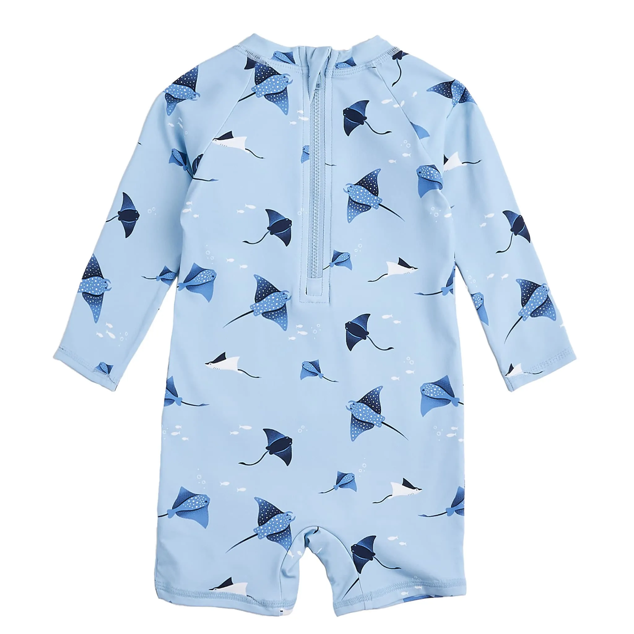Petit Lem Maillot UV Manches Longues Raie 0-24mois
