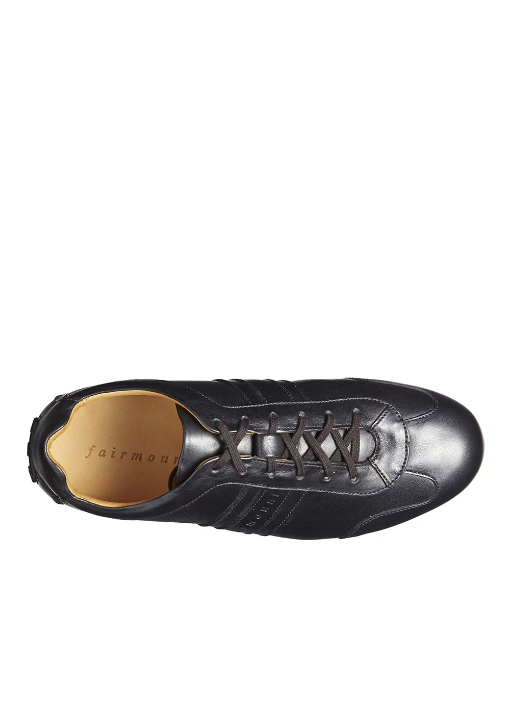 SNEAKERS CUIR NOIR