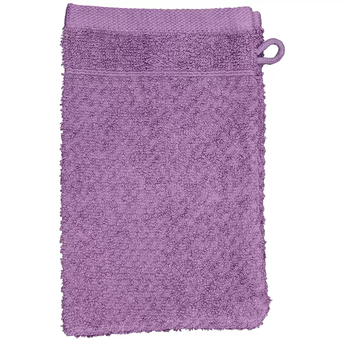 Waschhandschuh Rice Point Violett