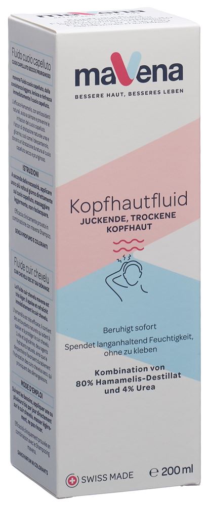 MAVENA Kopfhautfluid<br>200 ml, Flasche, Konzentrat zur Herstellung einer Lösung zur Anwendung in der Mundhöhle