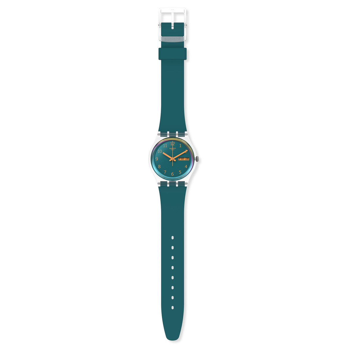 Montre SWATCH Gent biosourced Blue away homme bracelet matériau biosourcé bleu
