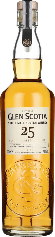 GLEN SCOTIA 25 YEARS SINGLE MALT 70CL