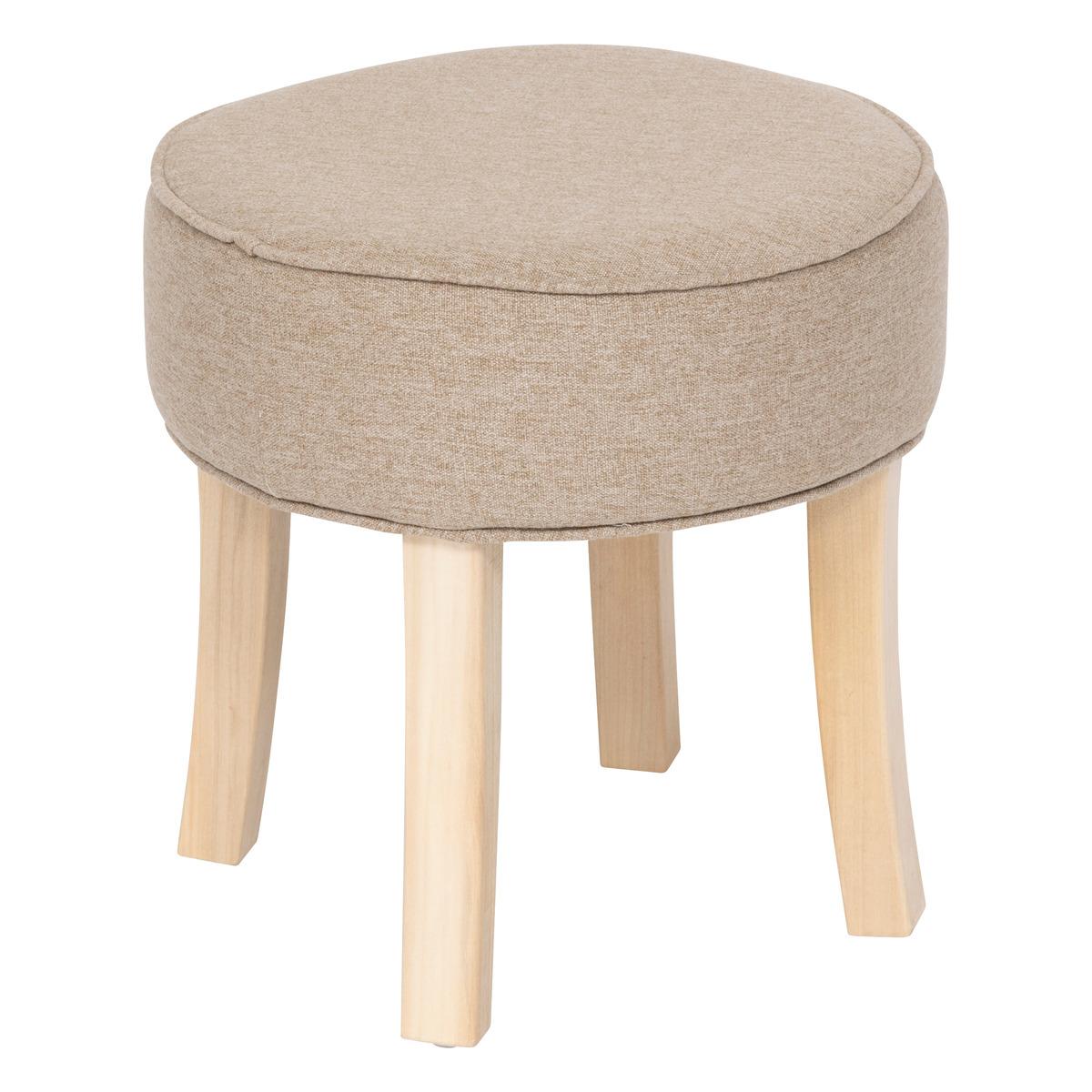 TABOURET D APPOINT ADRIEL BEIGE