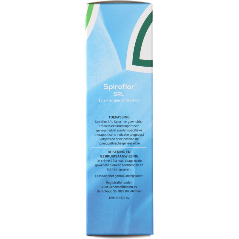 VSM Spiroflor SRL spier- en gewrichtscrème