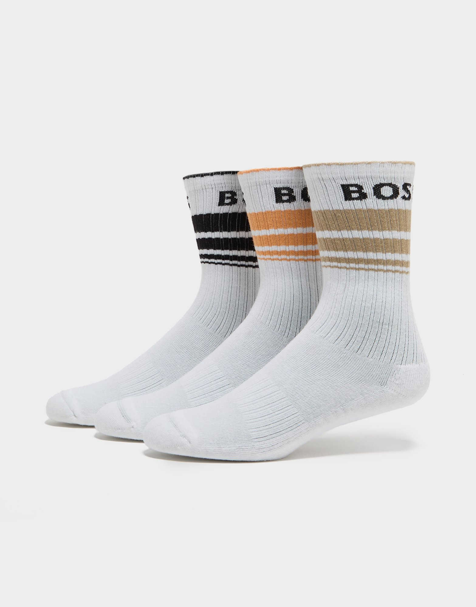 BOSS Lot de 3 paires de chaussettes Homme
